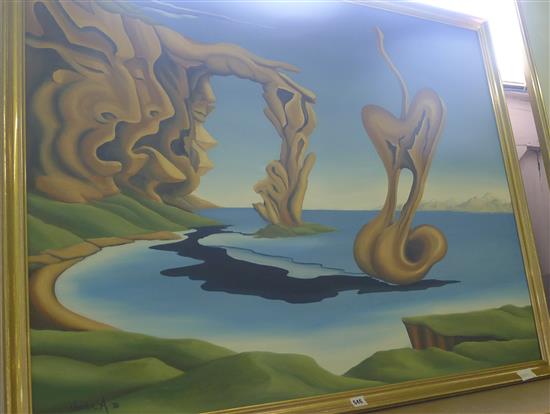 Surrealist painting